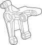 View Bracket. Alternator. (Front) Full-Sized Product Image
