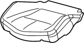 Image of Seat Cover image for your 2002 Chevrolet Cavalier LS Sedan 2.2L Ecotec M/T 