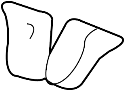 Suspension Stabilizer Bar Bracket (Front, Upper)