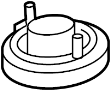 10376404 Suspension Shock Absorber Mount (Rear, Upper)