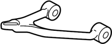 15907048 Suspension Control Arm (Rear, Upper)