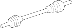 View CV Axle Assembly (Rear) Full-Sized Product Image