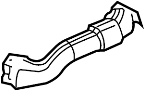 View Exhaust Heat Shield (Front) Full-Sized Product Image