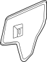 Image of Door Water Deflector (Rear, Lower) image for your 2020 Chevrolet Corvette   