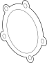 View Gasket. WATER. Pump. Engine.  Full-Sized Product Image