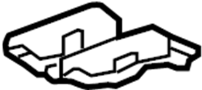 Image of Frame Side Member Reinforcement (Front, Rear, Upper, Lower) image for your 2008 Chevrolet Impala   