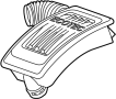 View Air. Intake. Outlet. Engine. Duct. case. Hose. Resonator.  Full-Sized Product Image