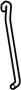 Image of Door Lock Operating Rod (Front) image for your 2019 Chevrolet Volt   