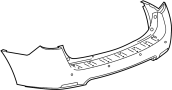 23196406 Bumper Cover