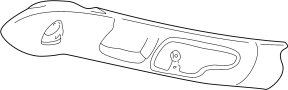 12363053 Roof Header Panel (Rear)