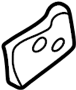 View Body A-Pillar Reinforcement Anchor Plate Full-Sized Product Image