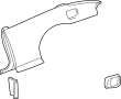 Image of Quarter Panel (Upper, Lower) image for your 2024 GMC Acadia   