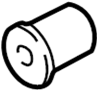 View Bushing. (Front, Rear, Upper, Lower) Full-Sized Product Image 1 of 2