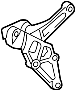 Image of Engine Mount Bracket (Front, Rear, Lower) image for your 2016 GMC Savana 3500 Base Extended Cargo Van  