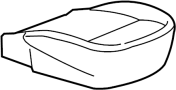 Image of Seat Cover image for your 2002 Chevrolet Cavalier LS Sedan 2.2L Ecotec M/T 