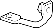 View Bracket. Brace. Alternator. (Front, Rear) Full-Sized Product Image