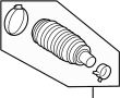 15225591 Rack and Pinion Bellows Kit