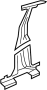 View Body B-Pillar Reinforcement (Upper, Lower) Full-Sized Product Image 1 of 2