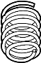 15238584 Coil Spring (Front)