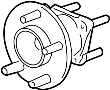 View Wheel Bearing and Hub Assembly (Rear) Full-Sized Product Image