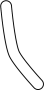 View Radiator Coolant Hose (Lower) Full-Sized Product Image 1 of 4