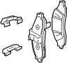 View Disc Brake Pad Set (Front) Full-Sized Product Image 1 of 5