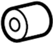 92172597 Suspension Control Arm Bushing (Rear)