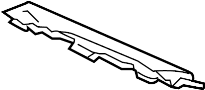 12475437 Floor Pan Crossmember (Front, Lower)