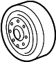 Image of Engine Cooling Fan Clutch Pulley. Engine Water Pump Pulley. 5.7 liter. 6 cylinder. image for your Chevrolet C3500   