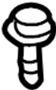 15038411 Hood Stop Buffer (Front)