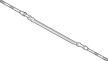 Image of Steering Center Link image for your 2004 GMC Sierra 1500 SLT Extended Cab Pickup Fleetside 4.3L Vortec V6 M/T RWD 