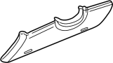 Image of Instrument Panel Knee Bolster (Lower) image for your 2008 GMC Sierra 1500 WT Crew Cab Pickup Fleetside 5.3L Vortec V8 FLEX A/T RWD 