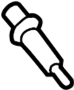 11516815 Knee bolster stud.