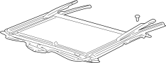 19367313 Sunroof Frame