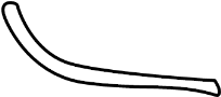 15061664 Sunroof Cover (Right, Front)