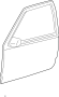 15017223 Door Shell (Front)