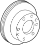 View Disc Brake Rotor (Front) Full-Sized Product Image