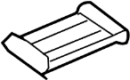 10390380 Door Sill Plate (Rear)