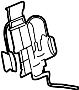 88978361 Seat Lumbar Support Cushion