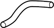 View Radiator Coolant Hose (Lower) Full-Sized Product Image