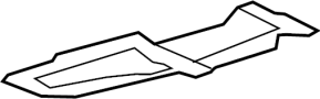 Image of Shield. Heat. Exhaust. (Front). Exhaust Heat Shield. image for your Chevrolet