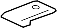 15169245 Shield. Heat. Exhaust. (Front, Rear)