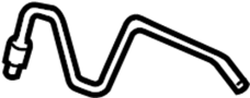 15254059 Power Steering Cylinder Line