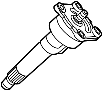 Image of Steering Gear Sector Shaft image for your 2016 GMC Savana 3500 LS Extended Passenger Van  