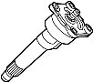 15813692 Steering Gear Sector Shaft