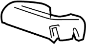 25869335 Seat Belt Lap and Shoulder Belt Bracket (Lower)