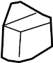 19152522 Seat Belt Receptacle