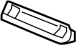 15232589 Seat Track Cover (Front, Lower)