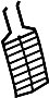 View Seat Lumbar Support Cushion (Front, Rear) Full-Sized Product Image