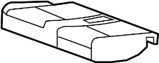 22771037 Seat Cushion Pad (Rear)
